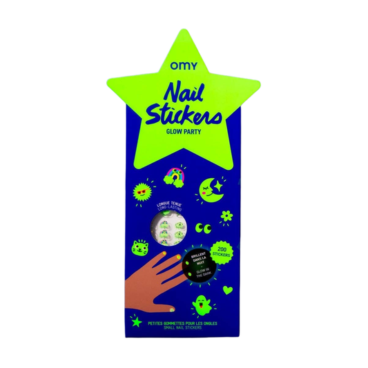OMY - ACC - NAIL ART STICKERS - GLOW IN THE DARK