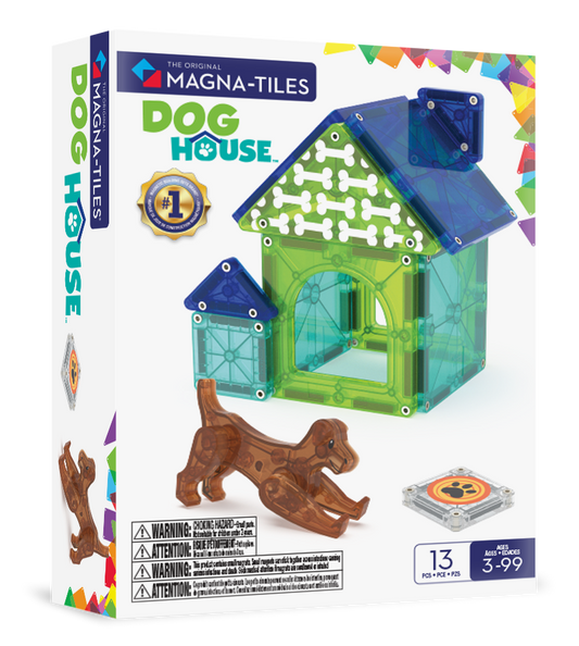 MAGNA TILES - T&B - DOG HOUSE - 13-PIECE SET