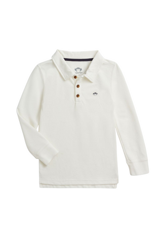 Appaman - White Parker Polo