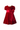 Rachel Riley - TG - Crushed Velvet Bow Dress - Red