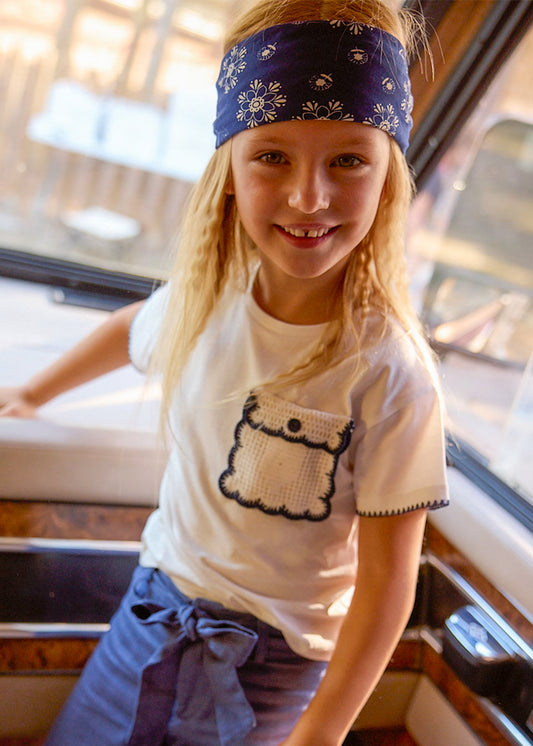 MAYORAL - TG - S/S T-SHIRT - NATURAL