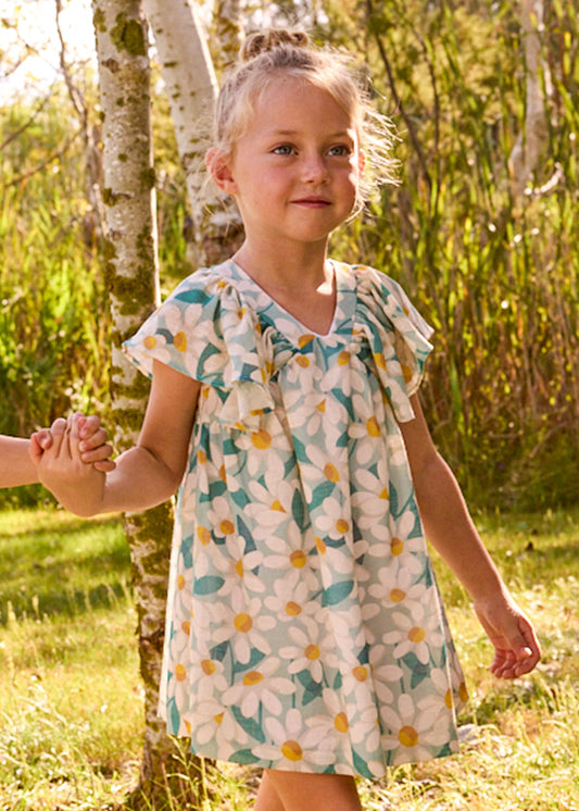 MAYORAL - TG - PRINTED DRESS - LAKE