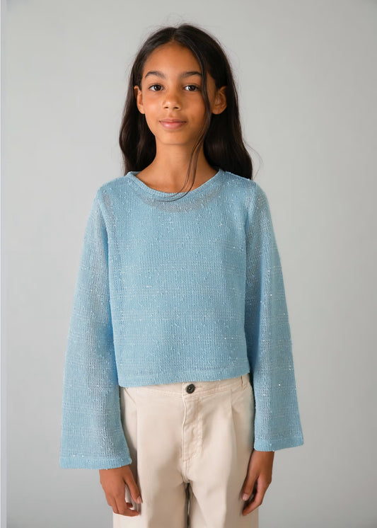 MAYORAL - BG - L/S TWIN SET - SEAWEED