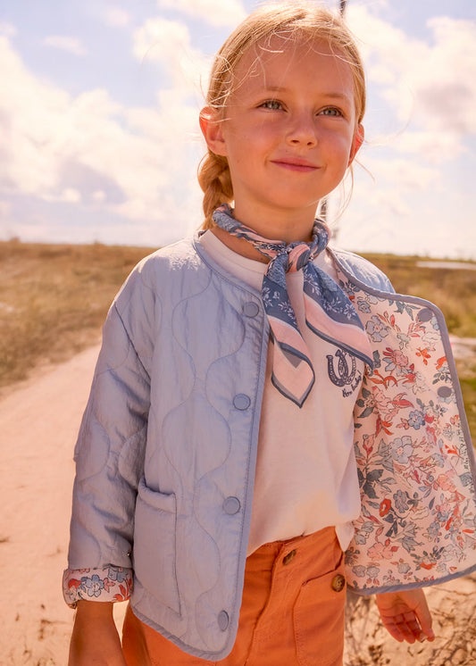 MAYORAL - BB - REVERSIBLE PADDED JACKET - SKY BLUE