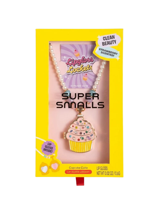 SUPER SMALLS - T&B - CUPCAKE CUTIE LIPGLOSS LOCKET - MULTI