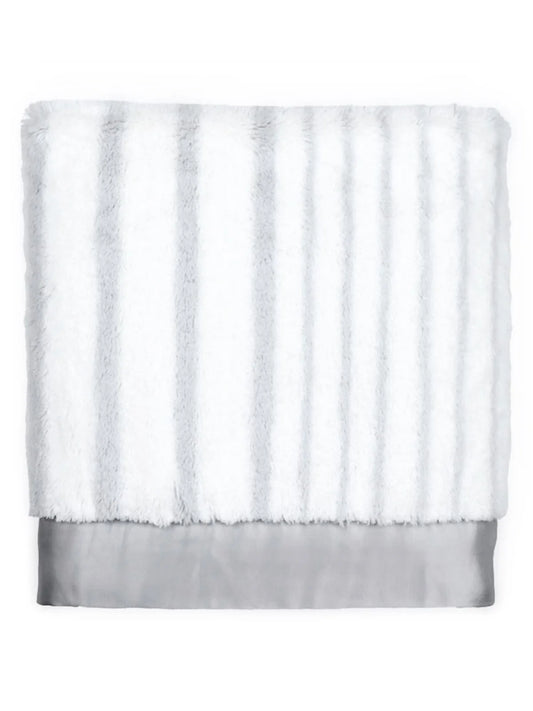 Little Giraffe - Luxe Strand Blanket Silver