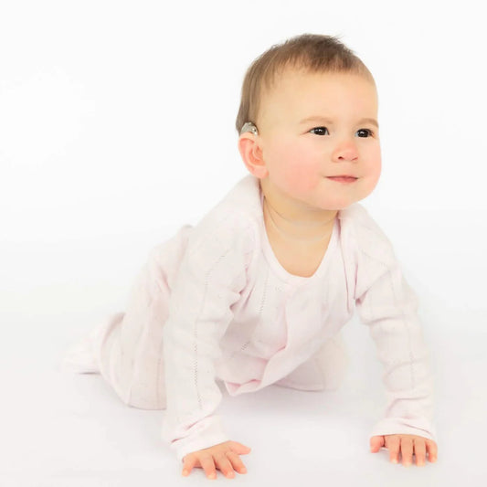 MAGNETIC ME - BBY - LOVE LINES POINTELLE FOOTIE - PINK