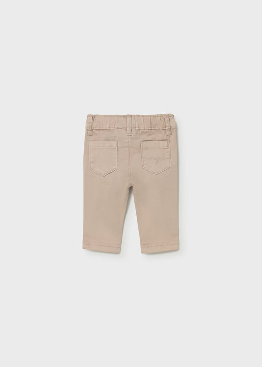 MAYORAL - BBY - TWILL TROUSERS - DUNE