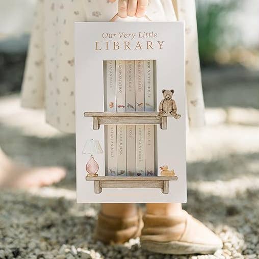 PAIGE TATE & CO. - T&B - OUR VERY LITTLE LIBRARY BOARD BOOK SET