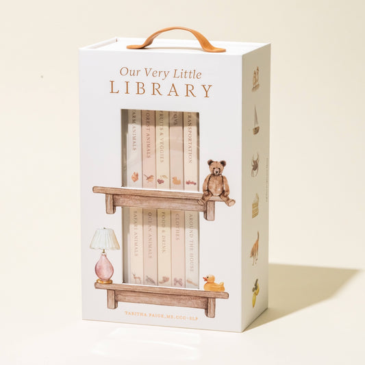 PAIGE TATE & CO. - T&B - OUR VERY LITTLE LIBRARY BOARD BOOK SET