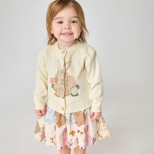 PINK CHICKEN - BG - GIRLS MAUDE SWEATER - BUNNY