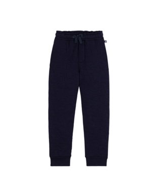 PETIT BATEAU - TB - BOY QUILTED PANTS - NAVY
