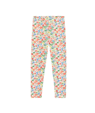 PETIT BATEAU - TG - GIRL FLORAL LEGGINGS - MULTI