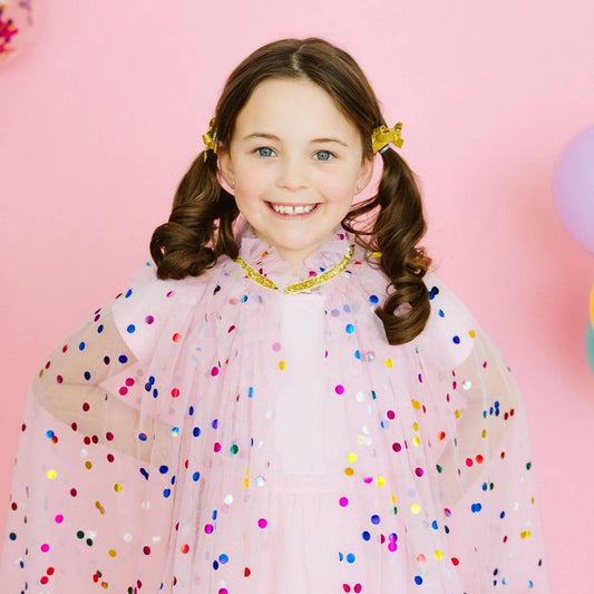 SWEET WINK - T&G - PINK CONFETTI CAPE