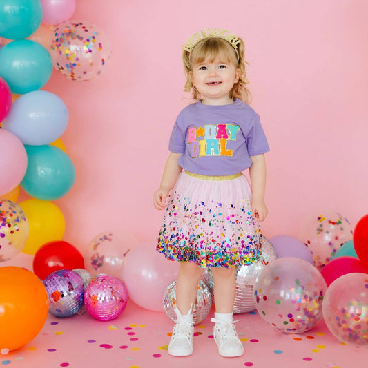 SWEET WINK - T&G - PINK CONFETTI TUTU SKIRT