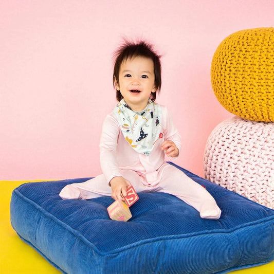 MAGNETIC ME - BBY - MODAL FOOTIE - PINK DOGWOOD