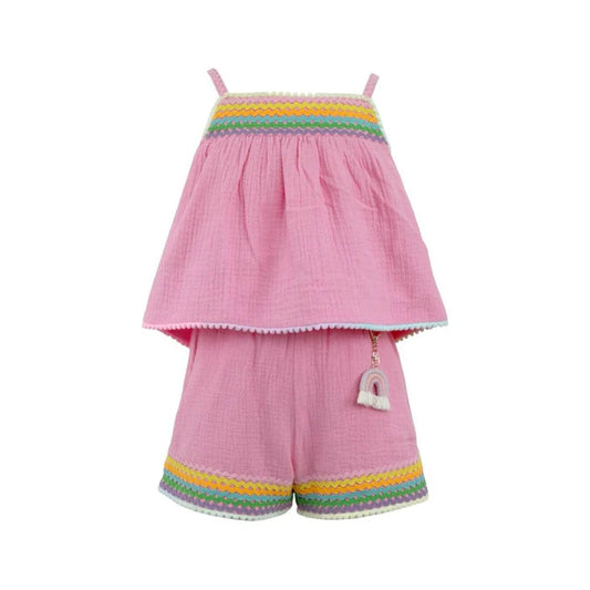 LOLA AND THE BOYS - TG - PINK RAINBOW SUMMER SET - PINK