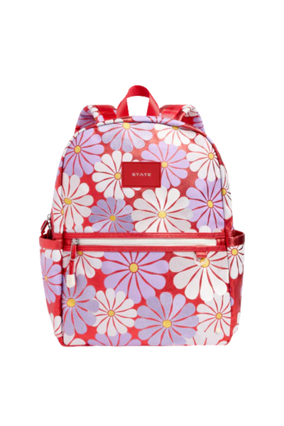 State Bags - Kane Backpack Ruby Floral