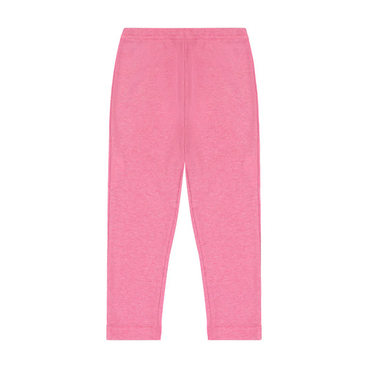 BUSY BEES - TG - SKINNY RIBBED LEGGINGS - PINK
