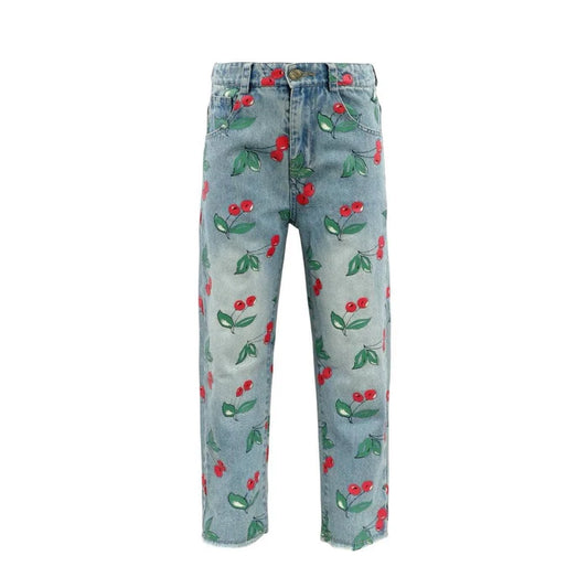 LOLA AND THE BOYS - BG - SWEET CHERRY DENIM JEANS - DENIM