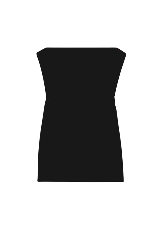 Katie J - BG - Tina Cocktail Dress With Bow Detail - Black/Baby Pink