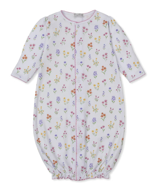 KISSY KISSY - BBY - CONVERTIBLE GOWN - SUMMER WILDFLOWERS - WHITE