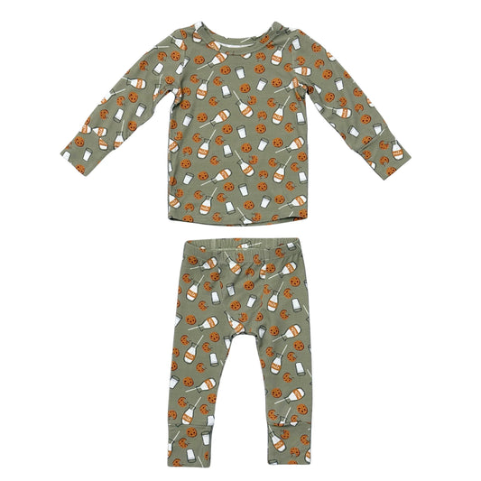 BABYSPROUTS - TG - LONG SLEEVE LOUNGE SET - COOKIES 'N MILK