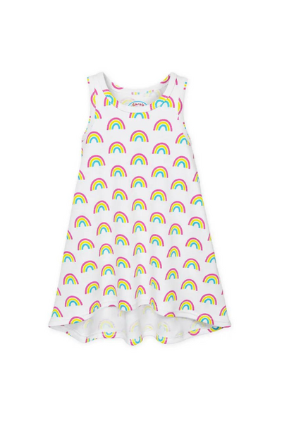 Sleeveless Rainbow Nightgown (2-6X)