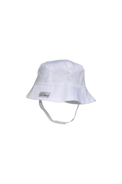 UPF 50 Bucket Sun Hat - White