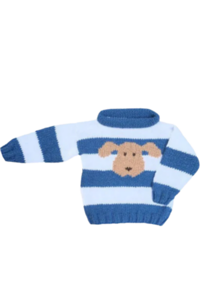 Dog Stripe Sweater Blue (Infant)