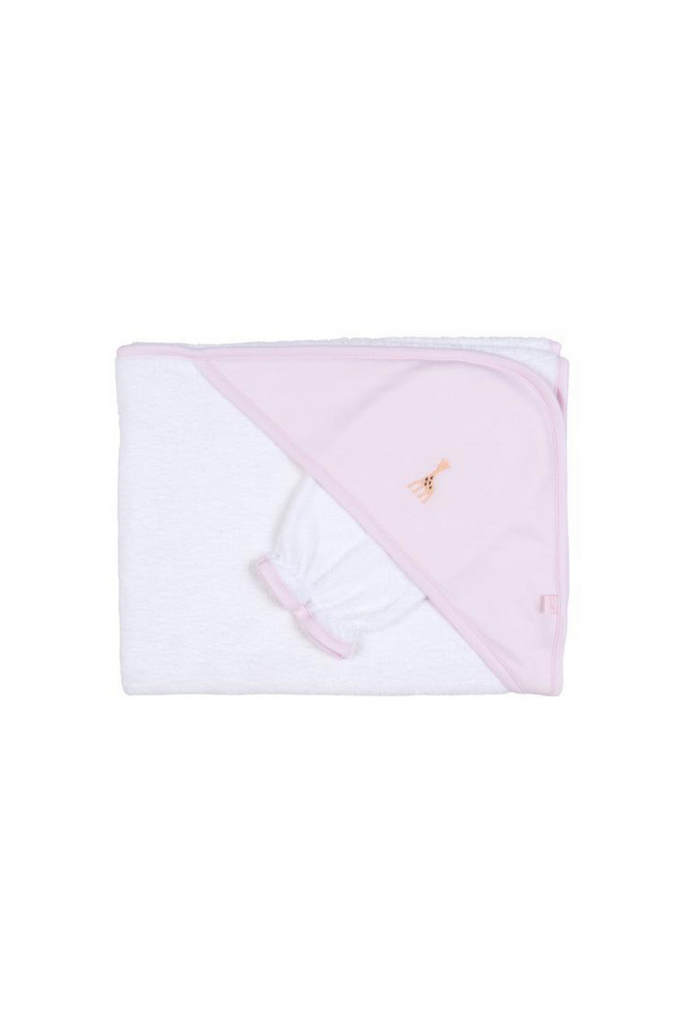 Sophie Giraffe Towel - Pink