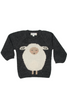 Sheep Sweater - Charcoal (2-6X)