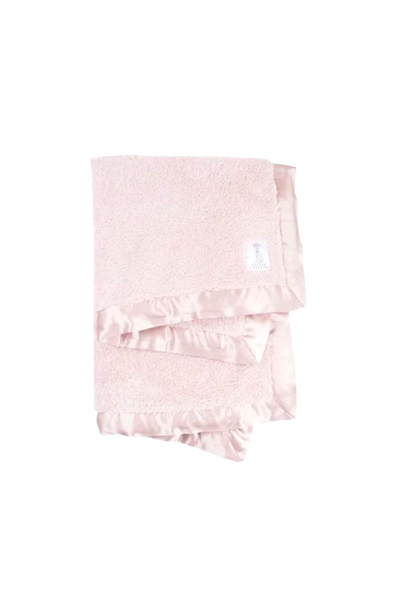 Chenille Baby Blanket - Pink