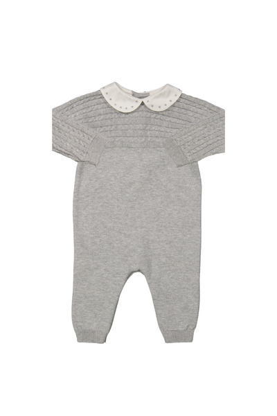 Cable Knit Longall - Gray