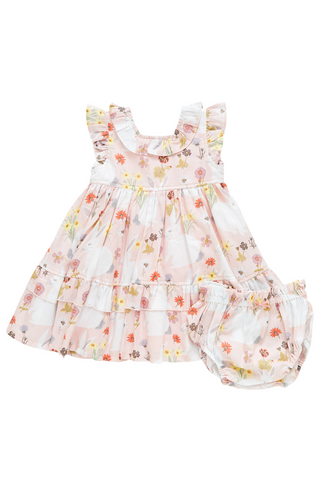 Pink Chicken - Judith Rabbit Garden Dress Set (Infant)