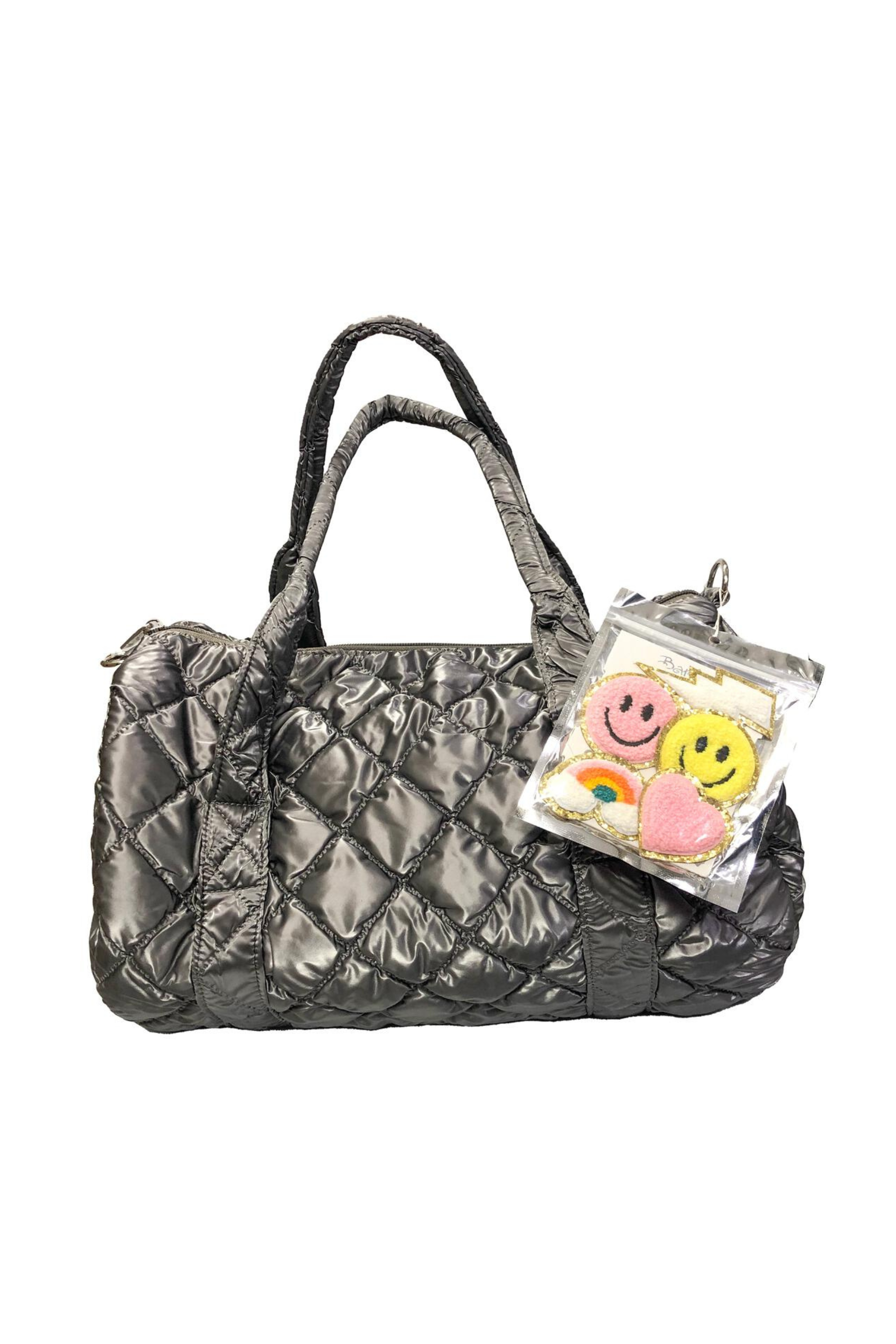 Bari Lynn Quilted Hearts Duffle Bag - PHOL-D - ShirtStop - Your home base  for kids basics!