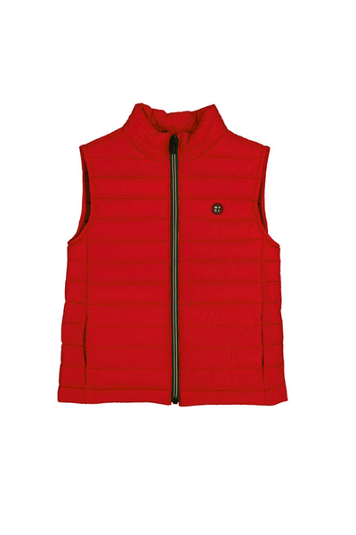 Ultralight Quilted Vest - Red