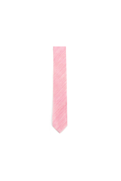 Pink Herringbone Tie