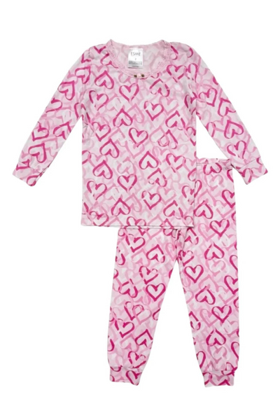 Hearts Pajama Set