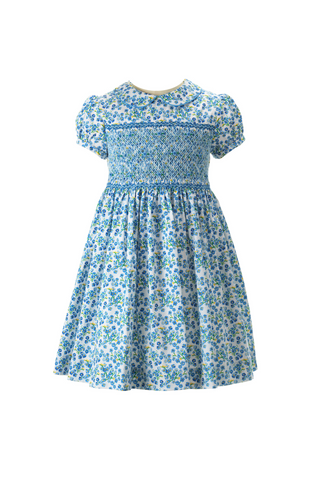 Forget Me Not Smocked Dress (2-6X)