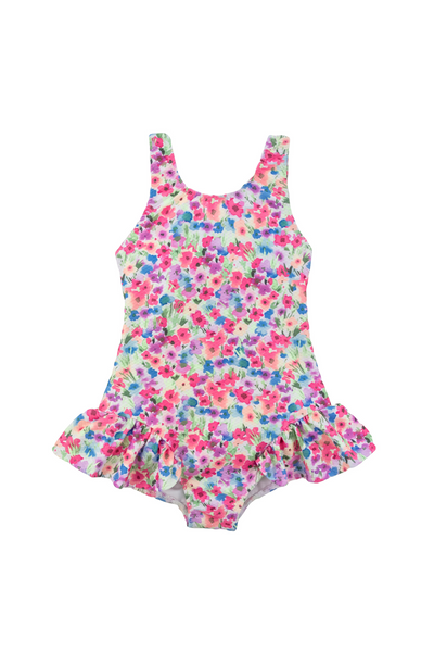 Floral Swimsuit (2-6x)