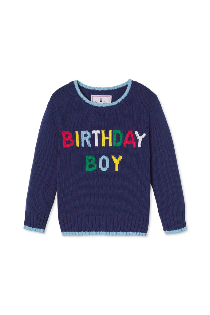 Charlie Birthday Sweater - Blue