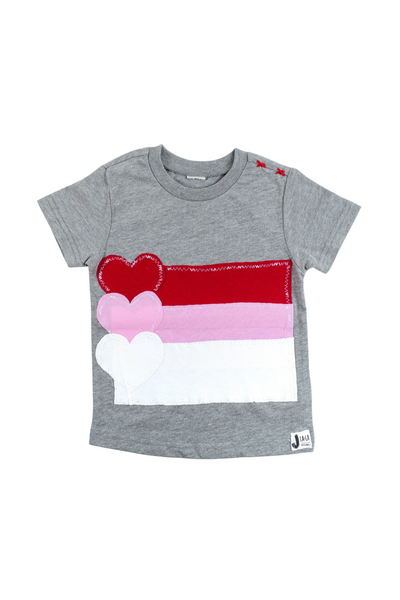 Ombre 3 Hearts Tee