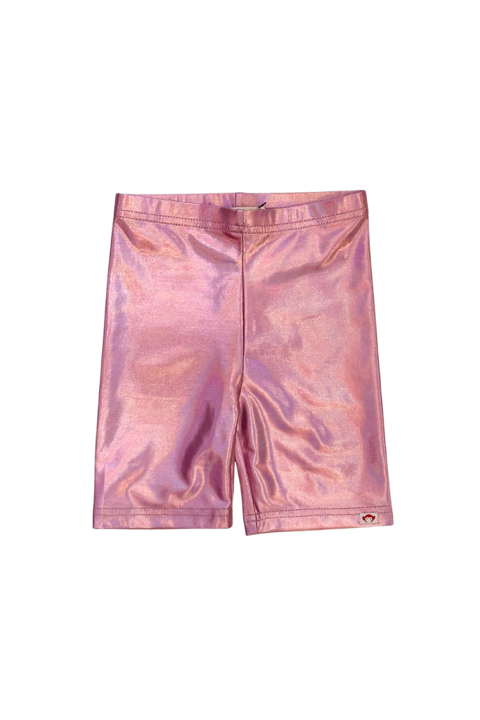 Bike Shorts - Metallic Pink (7-16)