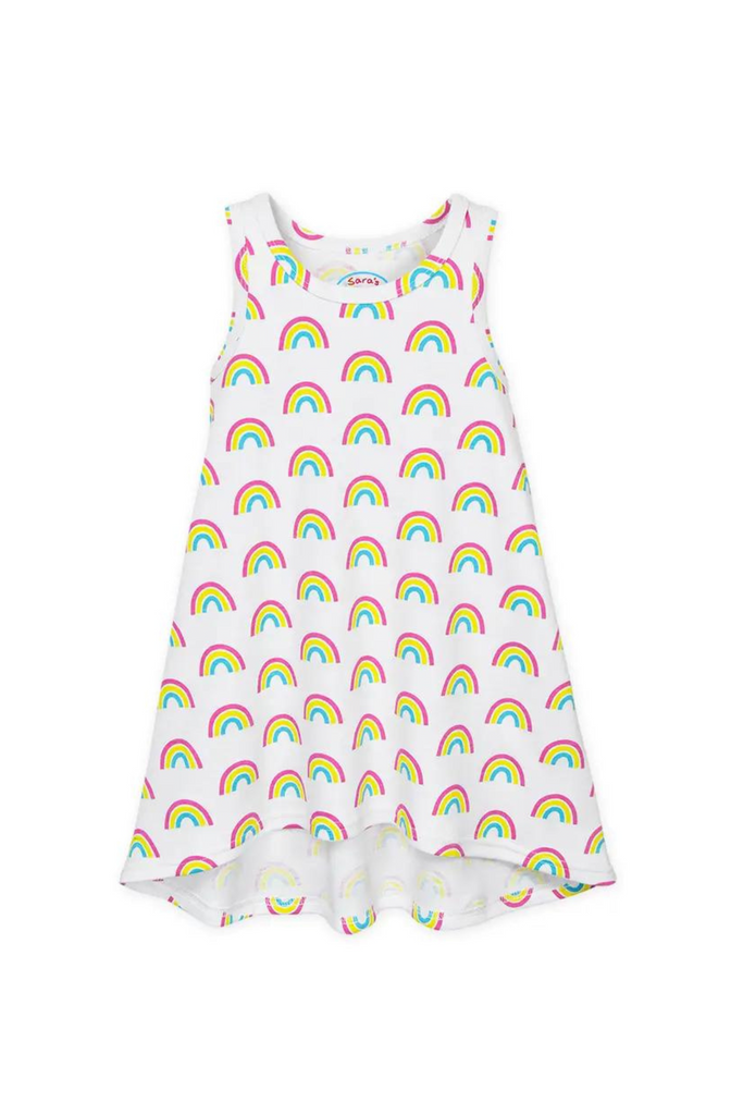 Sleeveless Rainbow Nightgown (7-16)