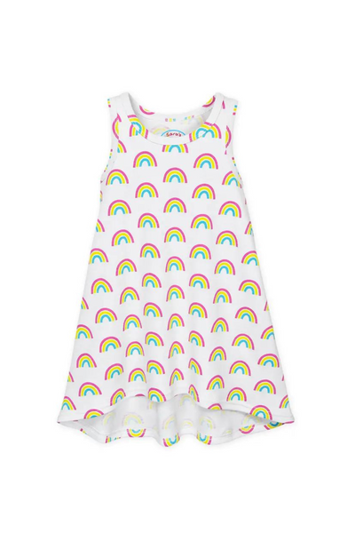 Sleeveless Rainbow Nightgown