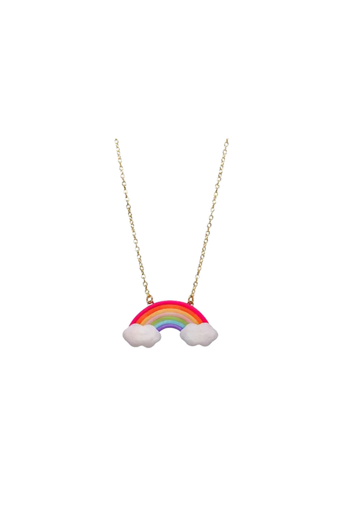Rainbow and Cloud Necklace