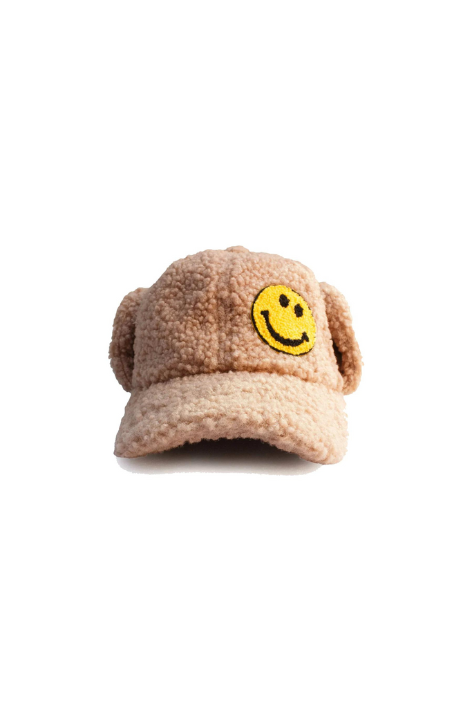Smile Ear Hat - Beige