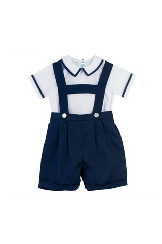 2 pc Suspender Short Set (Infant)