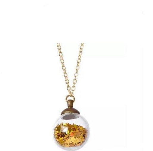 Star Power Crystal Ball Necklace